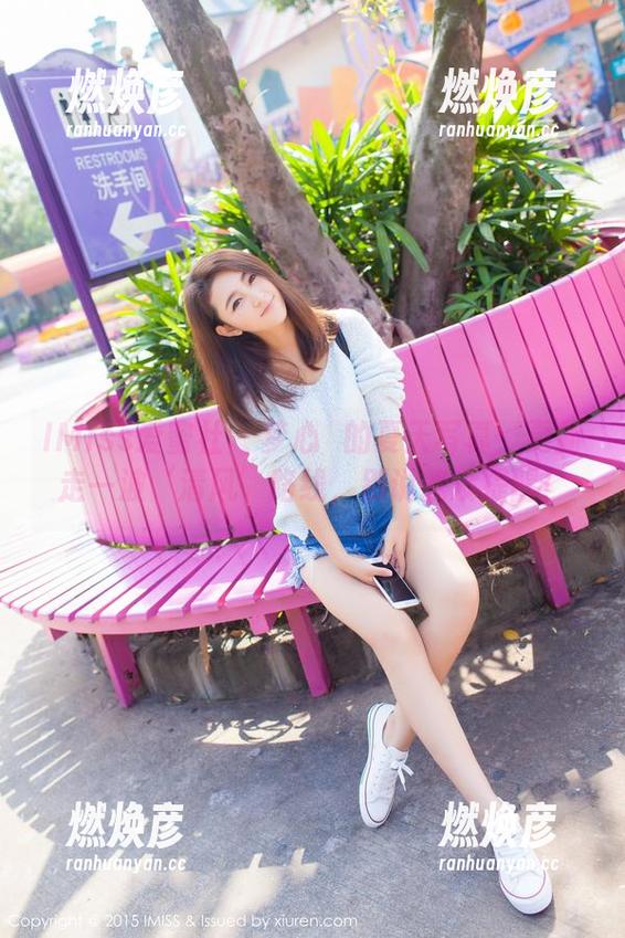 IMiss爱蜜社 - 梦心玥的夏天写真：更新走一波‘清风’路线，别说我没提醒！