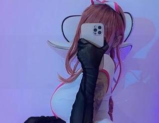 啾小妍Deer带来的金发芭比全套原图，简直让人想咬一口！