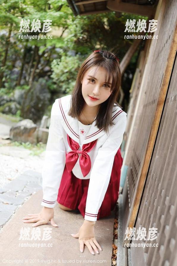 美媛馆 - 薛琪琪sandy的全套写真，校园美景加身，简直是人间仙子！